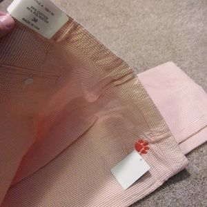 NWT Clemson Tigers Seersucker Orange Pants